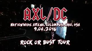 AC⚡️DC with Axl Rose Live in Columbus Ohio 2016 FULL CONCERT [upl. by Rahas]