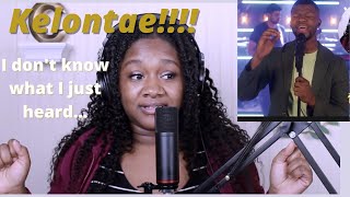 Kelontae Gavin so glad I made it Singer reacts [upl. by Snodgrass]