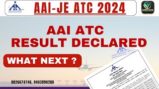 AAIATC 2024 RESULT DECLARED  CUT OFF ATC 2024  WHAT NEXT  CAREER WAVE atc2024 [upl. by Akinom169]