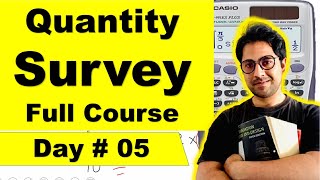 Complete Quantity survey course  Day 5 [upl. by Ossy]