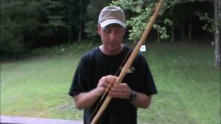 Making a selfbow  part 4 [upl. by Winshell]