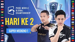 Bahasa MY PMGC 2021 Liga Timur  Super Weekend 1 Hari ke 2  PUBG MOBILE Global Championship [upl. by Gerdeen]