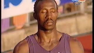 Linford Christie  100m Heats and Final Bislett Games Oslo 1995 [upl. by Stillas]