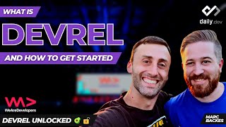 What is DevRel and How to get Started  with Marc Backes [upl. by Niwrud]