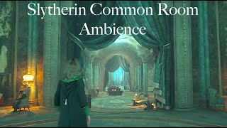 Exploring Slytherin Common Room  Hogwarts Legacy Tour ambience [upl. by Doowron]