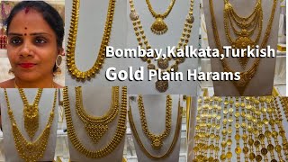 The Legend Saravana Store💖🤩🥳😍 BombayKalkataTurkishGold Plain Harams VJMummy jewellery gold [upl. by Marys113]