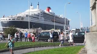 Queen Mary 2 Liverpool Pierhead September 6th 2024 [upl. by Hakim271]