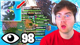 I Got 100 Players To Land In The Secret Cave In Chapter 5 Fortnite Unbelievable [upl. by Concettina]