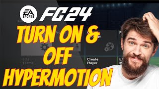 How To Turn On amp Off Hypermotion Insight Overlay In FC 24  FIFA 24 [upl. by Marlane739]