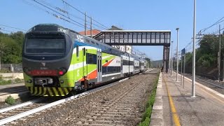 Il VARIEGATO TRAFFICO ESTIVO di Treni SporadiciStraordinari e Ordinari tra Lazio amp Campania [upl. by Yennor952]