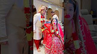 Bride Reaction On Makeup  Sujal Thakral shorts ytshorts youtubeshorts funny wedding marriage [upl. by Pam]