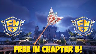 SECRET HACK TO GET THE FNCS PICKAXE IN CHAPTER 5 WORKING 2024 FREE [upl. by Eycats]