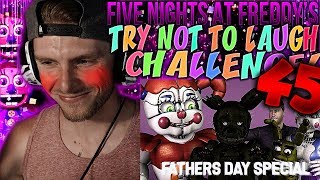 Vapor Reacts 658  FNAF SFM FIVE NIGHTS AT FREDDYS TRY NOT TO LAUGH CHALLENGE REACTION 45 [upl. by Irita]