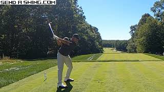 Harold Varner III  HV3  Slow Motion Golf Swing [upl. by Rebmyt]