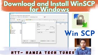 How to Download and Install WinSCP for Windows  Hamza Tech Tunes [upl. by Yadsendew923]