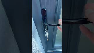 Braeside House locking amp unlocking the front door [upl. by Anselmo]