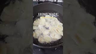 Homemade tapioca chips [upl. by Enaid]