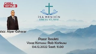 Pazar İbadeti  Vaaz  04122022 [upl. by Stanislas]