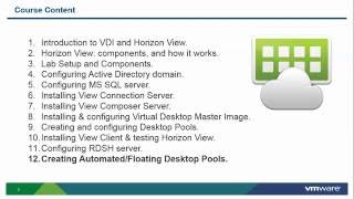 VMWare Horizon View 7  Configuring Automated Desktop Pools  012 [upl. by Pressey]