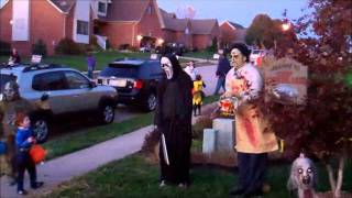 Halloween Yard 2011 [upl. by Airbmat434]