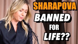 Maria Sharapova BANNED for LIFE [upl. by Campagna]