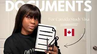 Documents required for Canada Study Visa  Very Detailed [upl. by Atcliffe120]