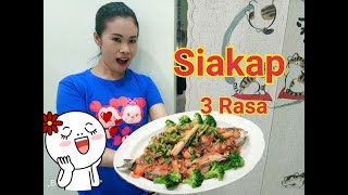 Cara Masak Ikan Siakap 3 Rasa  Resepi Ikan Siakap Tiga Rasa  Paling digemari ramai [upl. by Bobby]