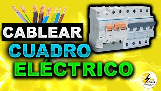 ¿Cómo Cablear Cuadro Eléctrico  Tutorial Paso a Paso [upl. by Eryt620]