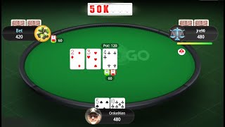 4K Poker Play quotSPIN amp GOquot on PokerStars [upl. by Ominoreg]