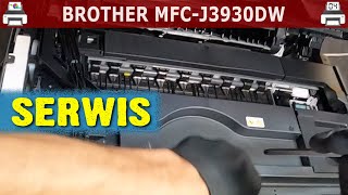 BROTHER MFCJ3930DW 🖨️ Serwis [upl. by Ahsinaj218]