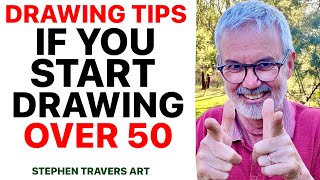 Drawing Tips for Drawing Beginners Over 50 [upl. by Mickie601]