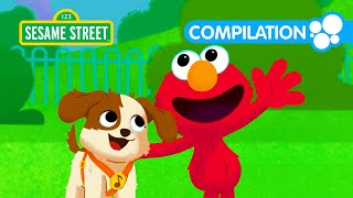 Sesame Street Help Elmo and Puppy Find Toys Balls Bugs and More  2 HOUR Compilation [upl. by Hennessey]