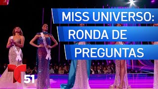 La mejor y la peor respuesta de las latinas en Miss Universo [upl. by Ailerua]