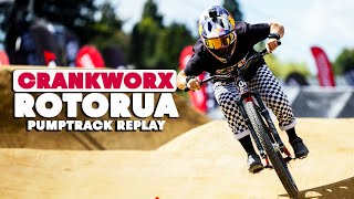 REPLAY Crankworx Rotorua Pump Track Challenge 2023 [upl. by Washburn712]