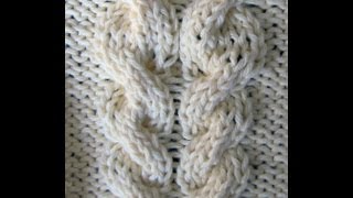 Knitting Cables  Introduction [upl. by Rosalind39]