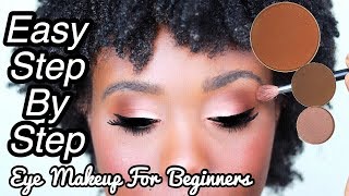 BASIC EYESHADOW TUTORIAL FOR BEGINNERS I How To Apply Eyeshadow  STEP BY STEP I Rose Kimberly [upl. by Anibur]