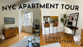 FURNISHED NYC STUDIO APARTMENT TOUR [upl. by Korten]