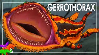 Gerrothorax – ToiletSeatHeaded Salamander  Dinosaurs EXPLAINED [upl. by Oiralih]