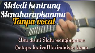 mengharapkanmu kentrung karaoke beserta lirik [upl. by Emmerie]