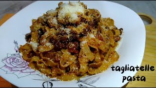 tagliatelle pasta recipe [upl. by Marmaduke317]