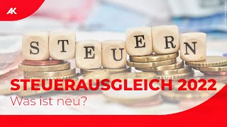 Steuerausgleich 2022 in Österreich Was ist neu [upl. by Range603]