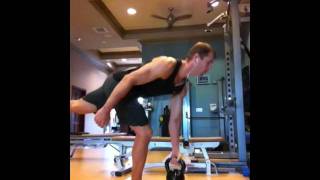 Single Leg Deadlift Row Combo [upl. by Bronwyn]