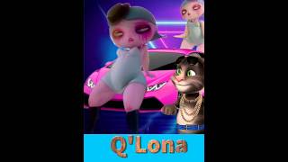 QLona  Karol G Peso Pluma  gato Tom music [upl. by Lahcear]