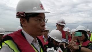 Minister Lawrence Wong on the new land reclamation method for Pulau Tekong [upl. by Filide]