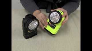 Pelican 3715 Right Angle LED Flashlight Demo [upl. by Haliled]