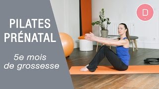 Pilates Prénatal – 5ème mois de grossesse [upl. by Ellenet]