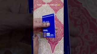 Super money FD credit card 💳 unboxingworld supermoneycard creditcard [upl. by Sanalda202]