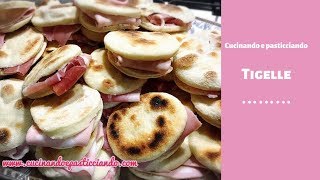 TIGELLE MIGNON PER BUFFET E COMPLEANNI DOLCI E SALATERicetta facile🥪🥪🥪 [upl. by Bez]