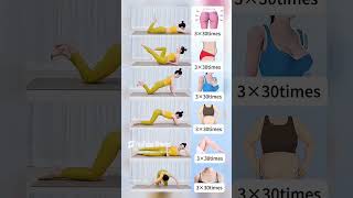 home workout full body exercise yoga exercise workout 29 [upl. by Aiela]