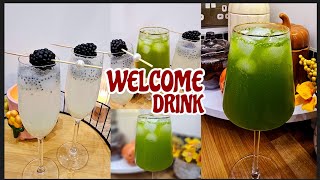 Easy 3 ingredients drink recipe  Mocktails recipes perfect for guestsIfter menu amp summer parties [upl. by Nibram]